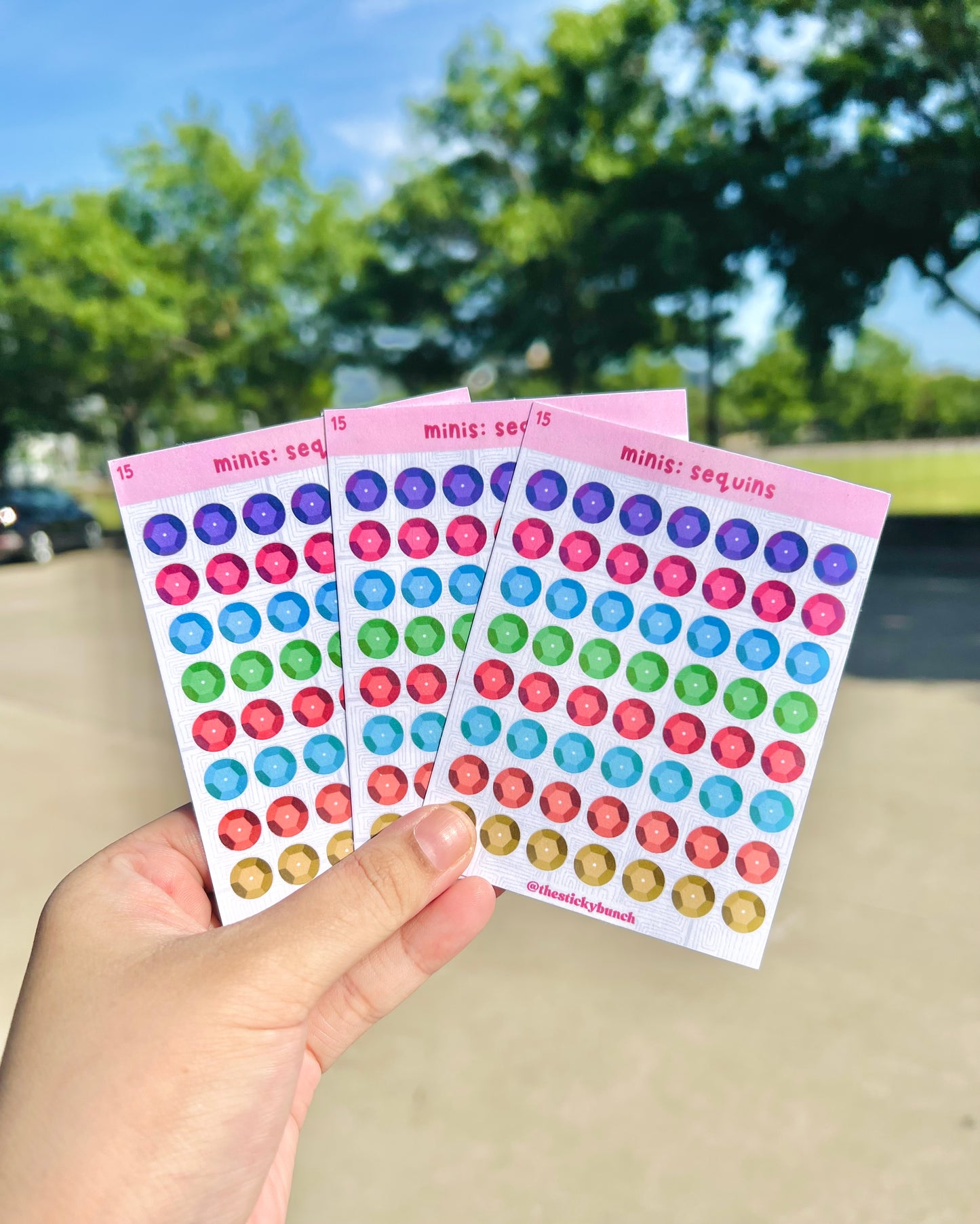 15 - minis: sequins