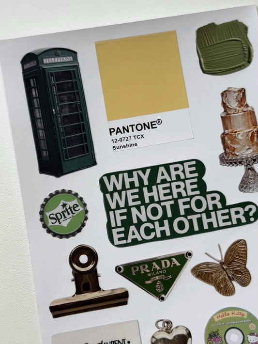 why are we here if not for each other?