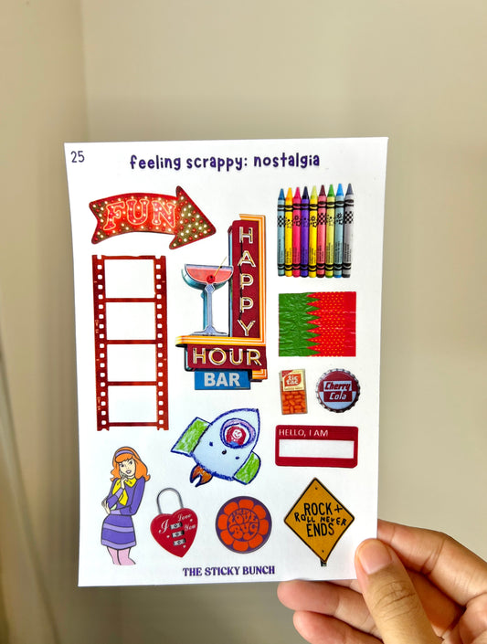 25 - feeling scrappy: nostalgia