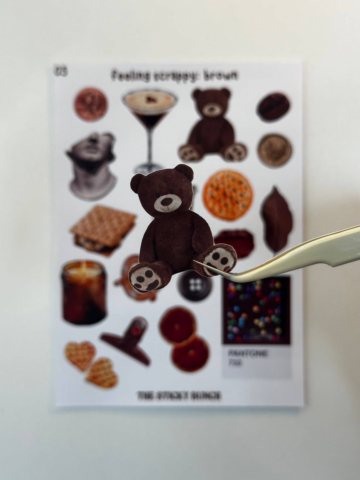 feeling scrappy: brown