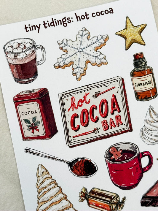 tiny tidings: hot cocoa