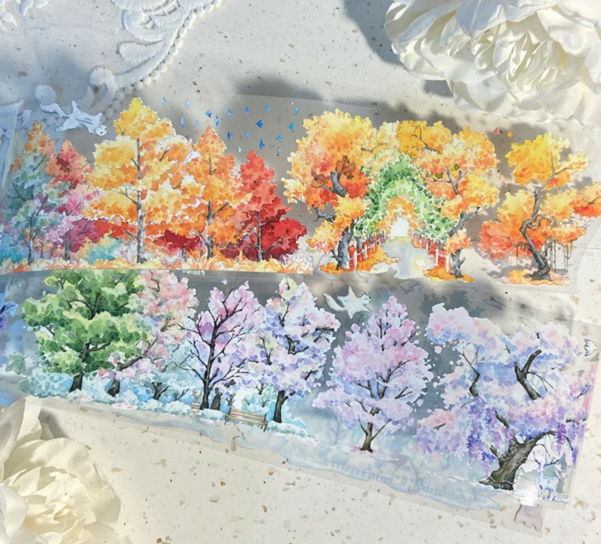 PRE-ORDER Four Seasons Forest PET Tape (Loop)