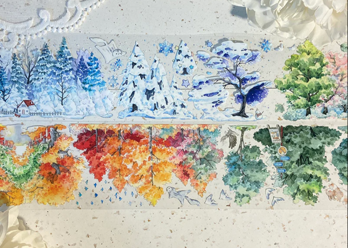 PRE-ORDER Four Seasons Forest PET Tape (Loop)