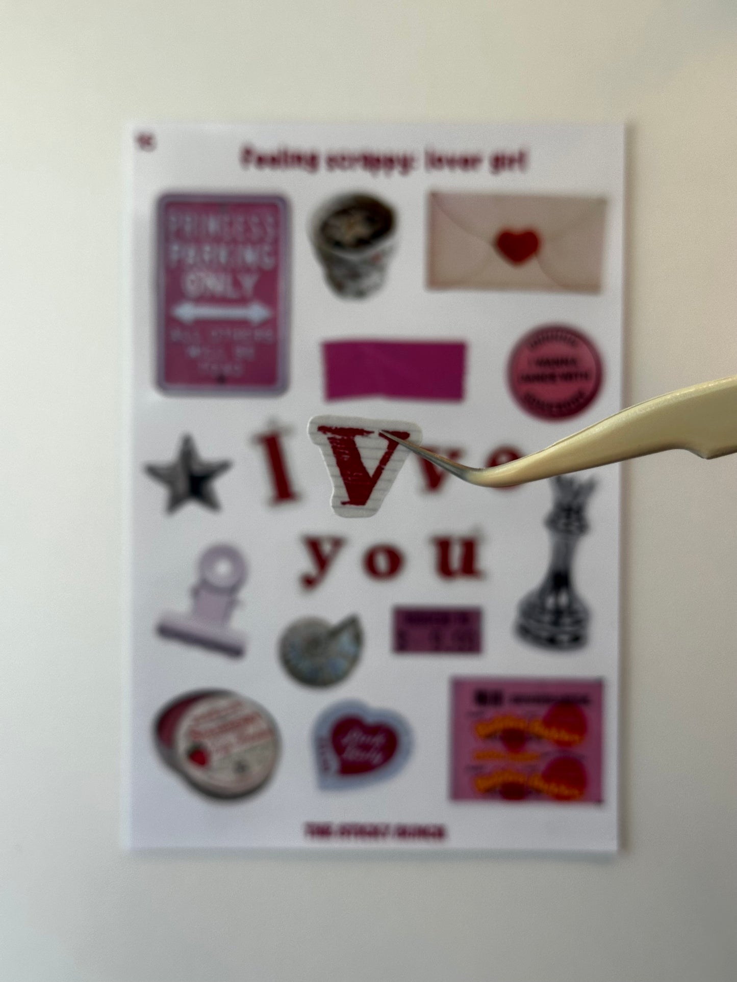 feeling scrappy: lover girl