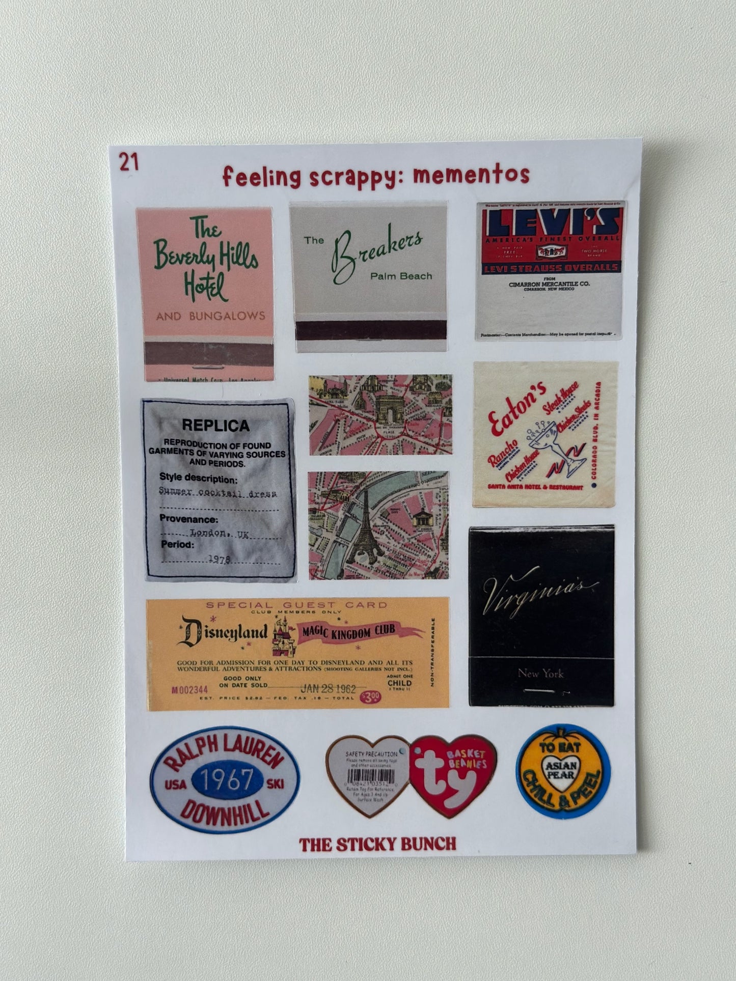 feeling scrappy: mementos