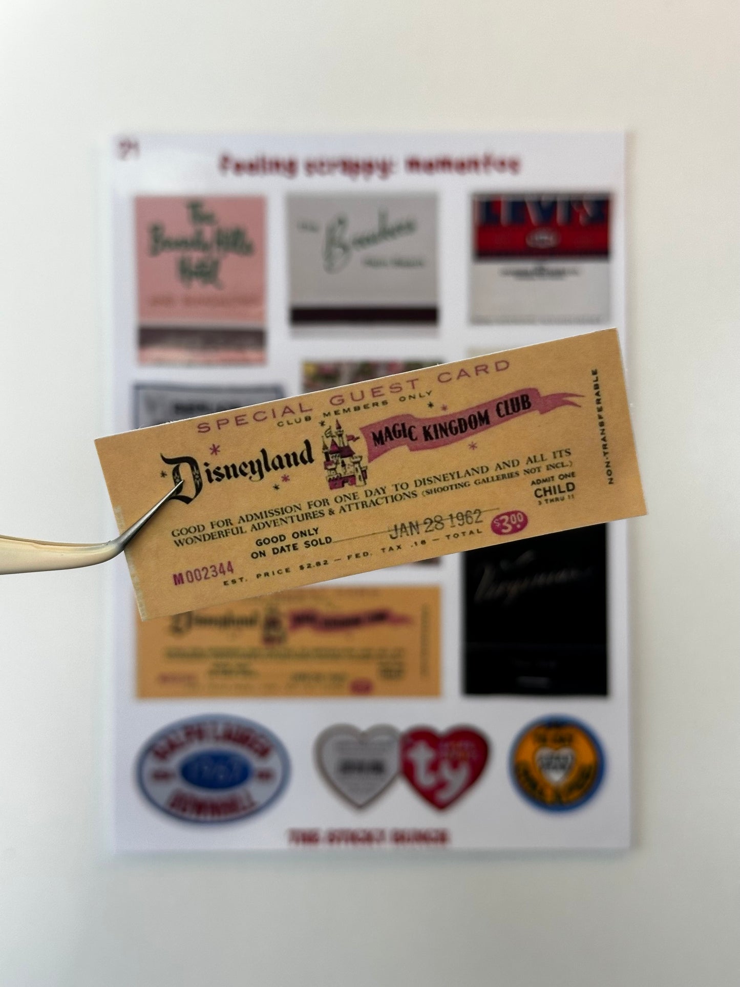 feeling scrappy: mementos