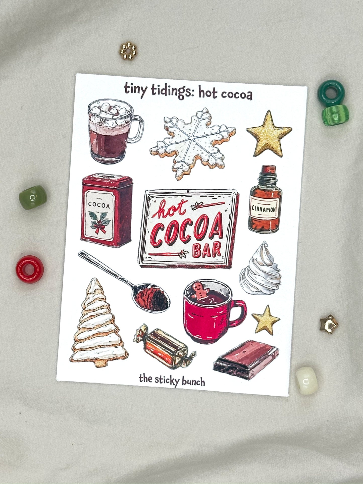 tiny tidings: hot cocoa