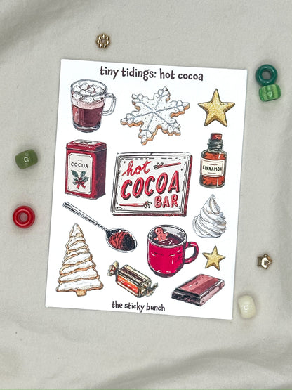 tiny tidings: hot cocoa