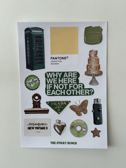 why are we here if not for each other?