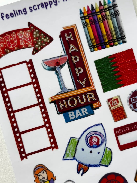 feeling scrappy: nostalgia