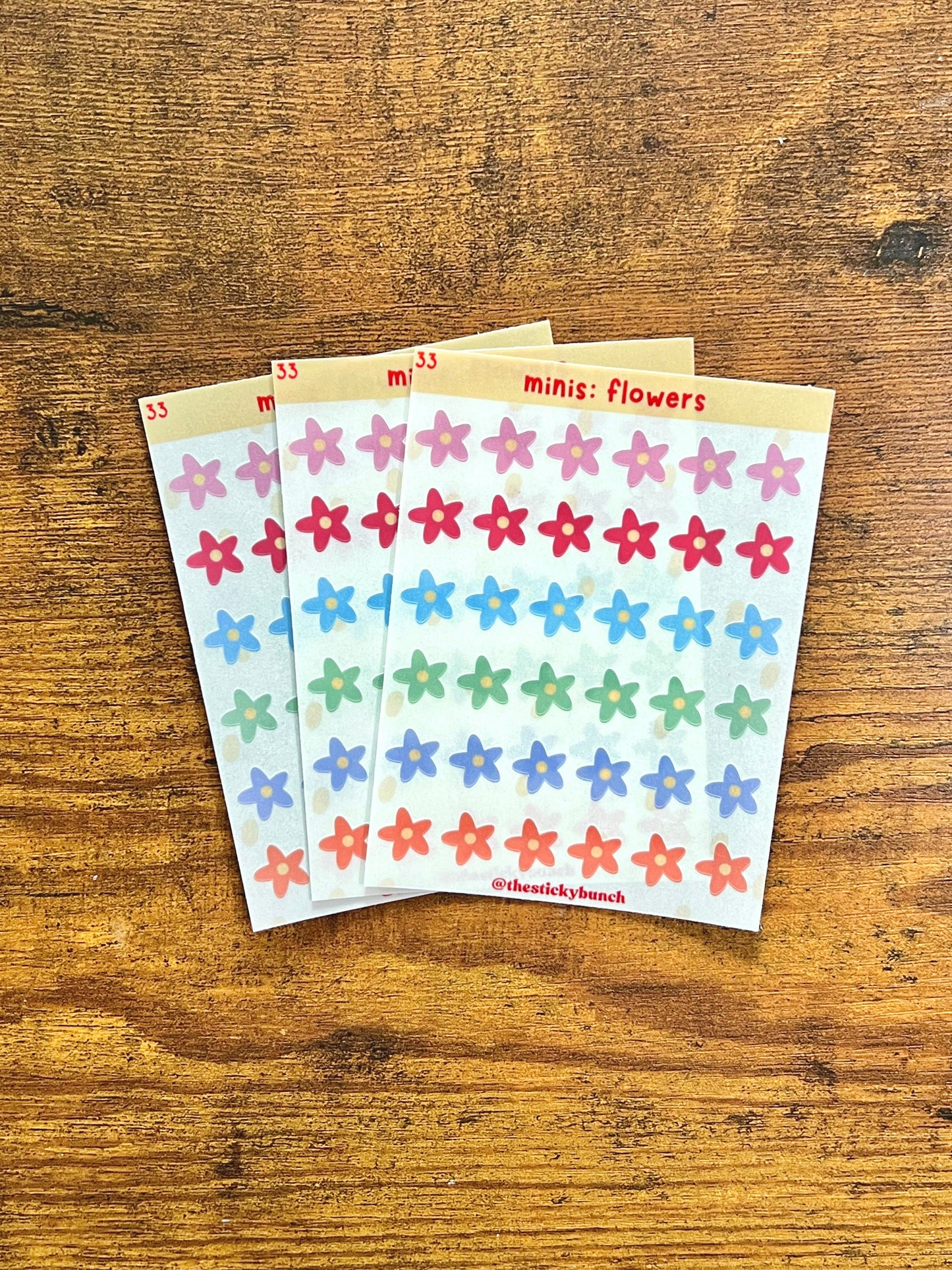 34 - minis: flowers