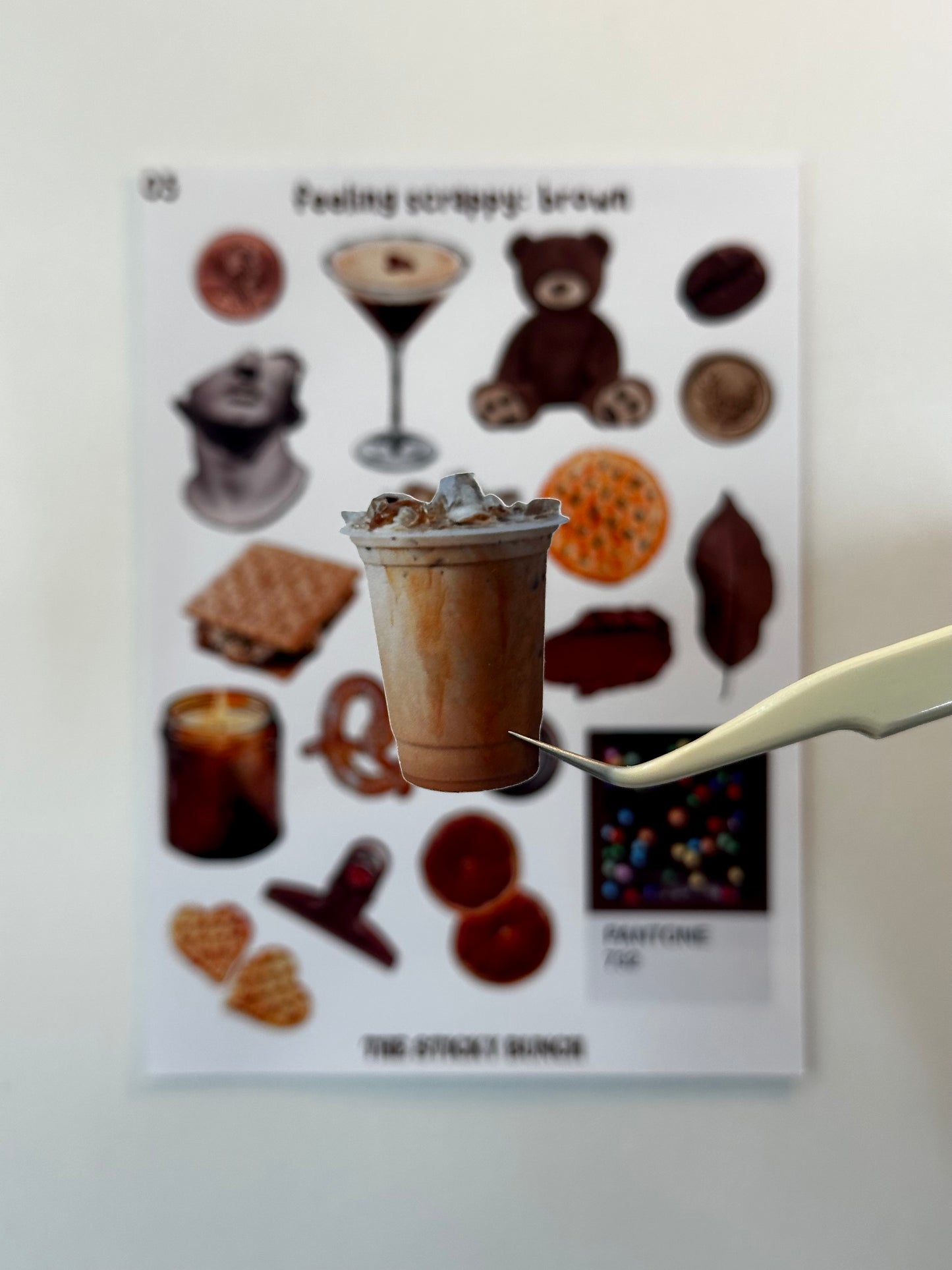 feeling scrappy: brown