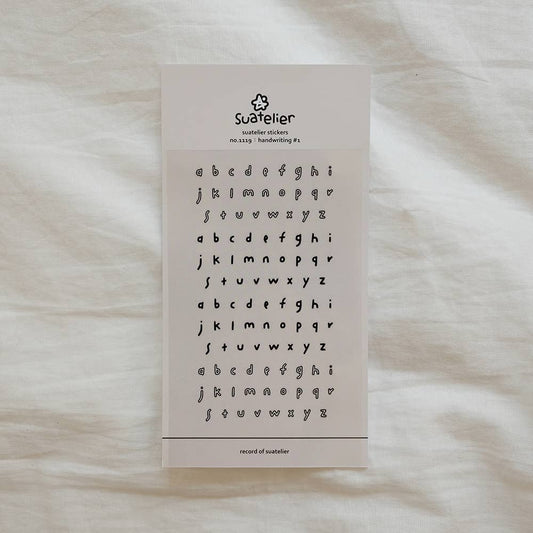 Suatelier - Handwriting#1