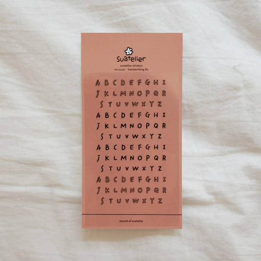 Suatelier - Handwriting#2