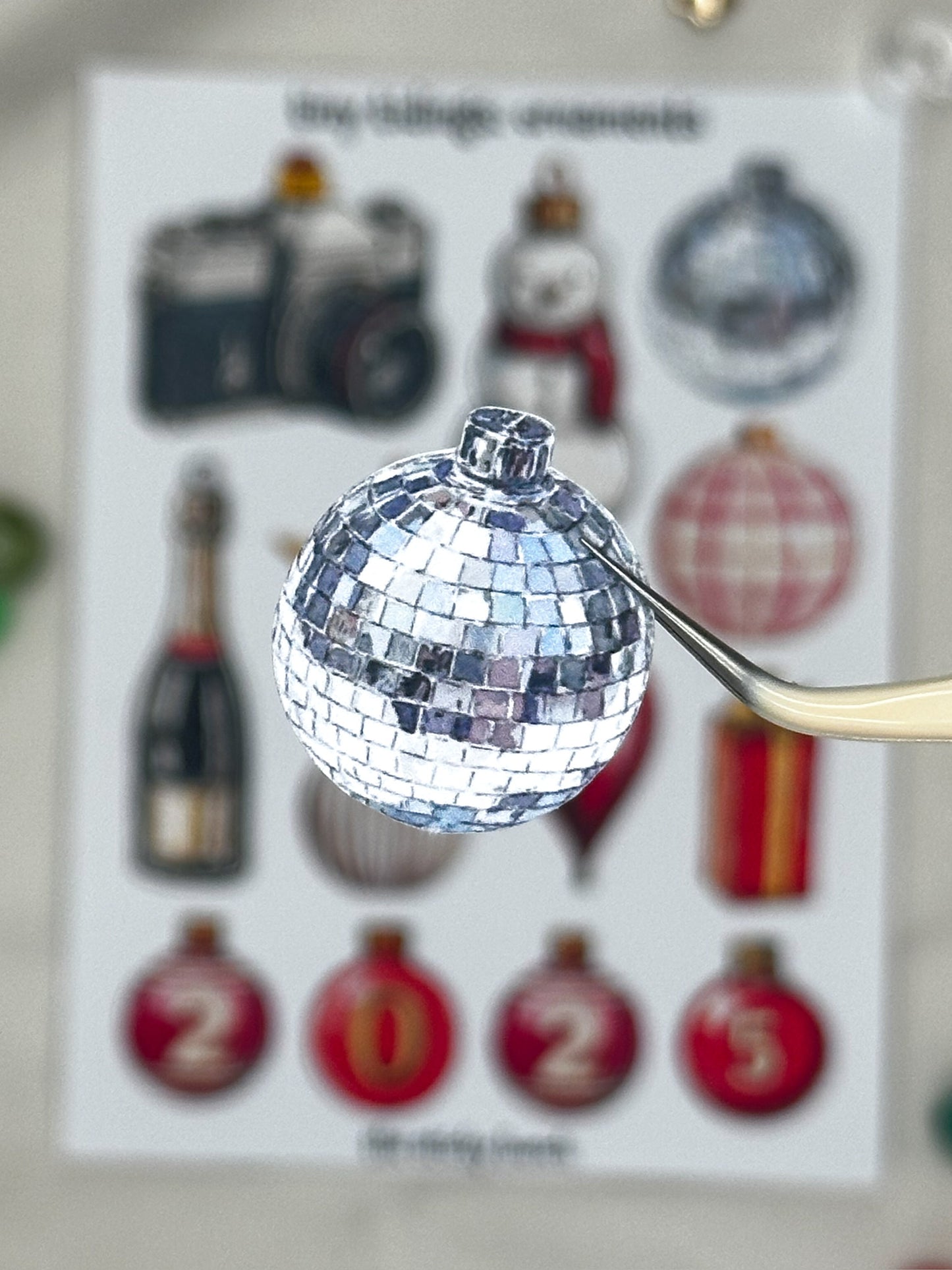 tiny tidings: ornaments
