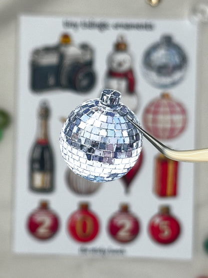 tiny tidings: ornaments