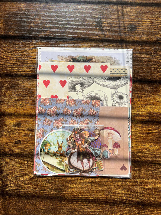 B03 - Alice in Wonderland Scrap Pack