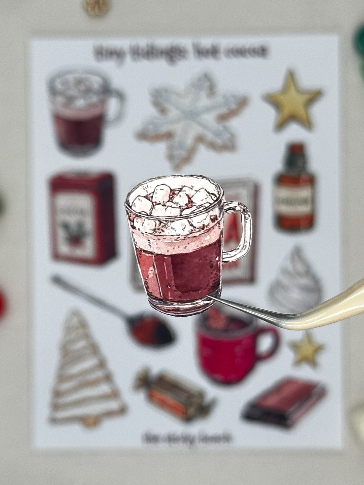 tiny tidings: hot cocoa