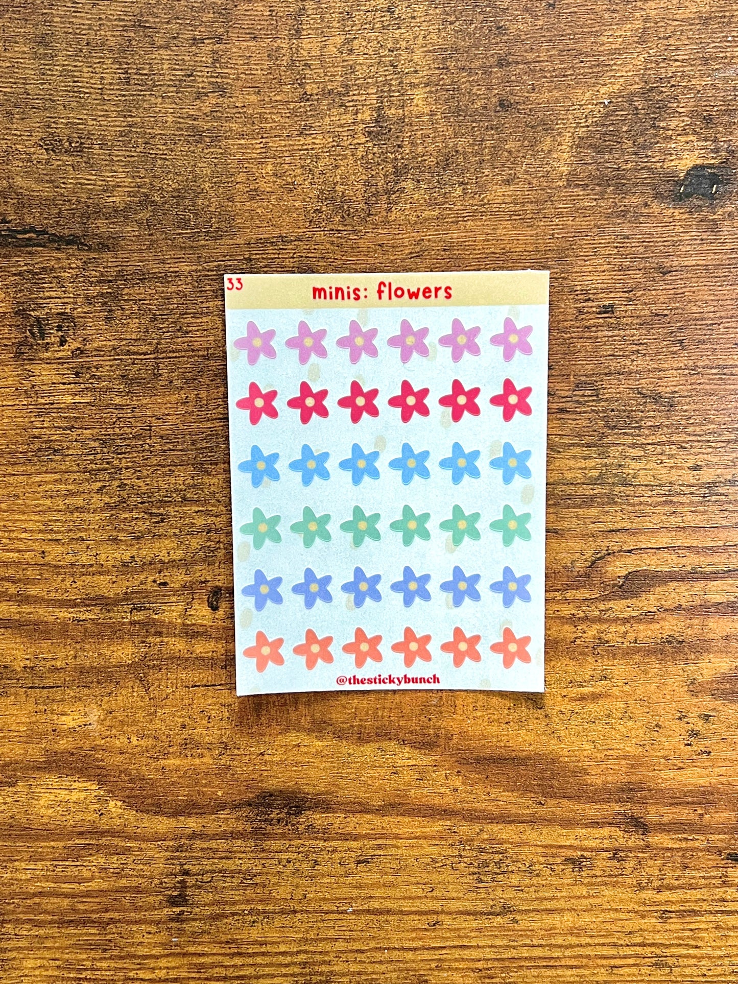 34 - minis: flowers