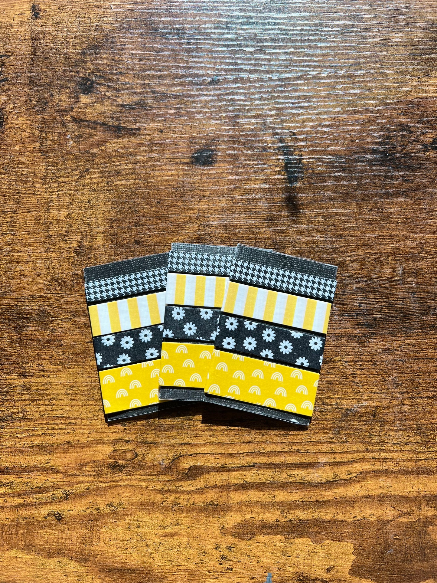black & yellow