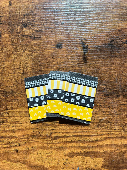 black & yellow