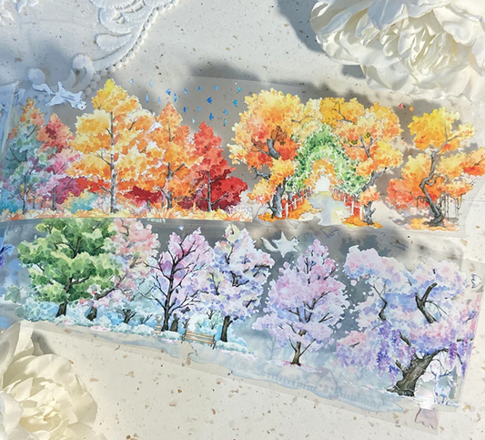 PRE-ORDER Four Seasons Forest PET Tape (Loop)